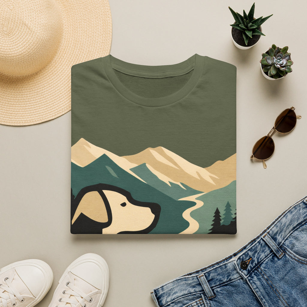 Minimalistic Dog Man Trail