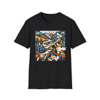 Geometric Mountain Dog T-Shirt