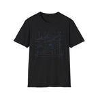 Topographical Trail Dog T-Shirt
