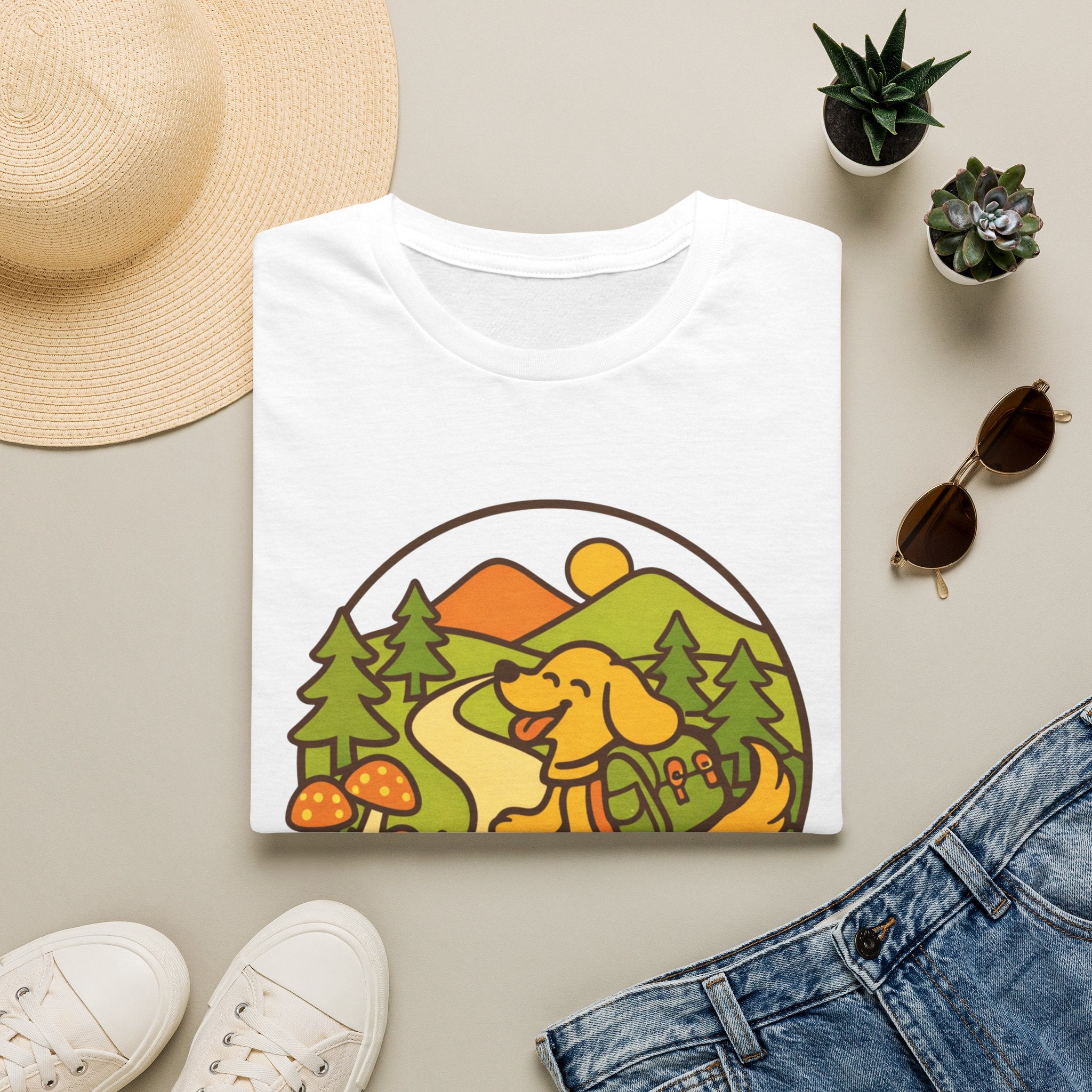 Happy Trail Dog T-Shirt