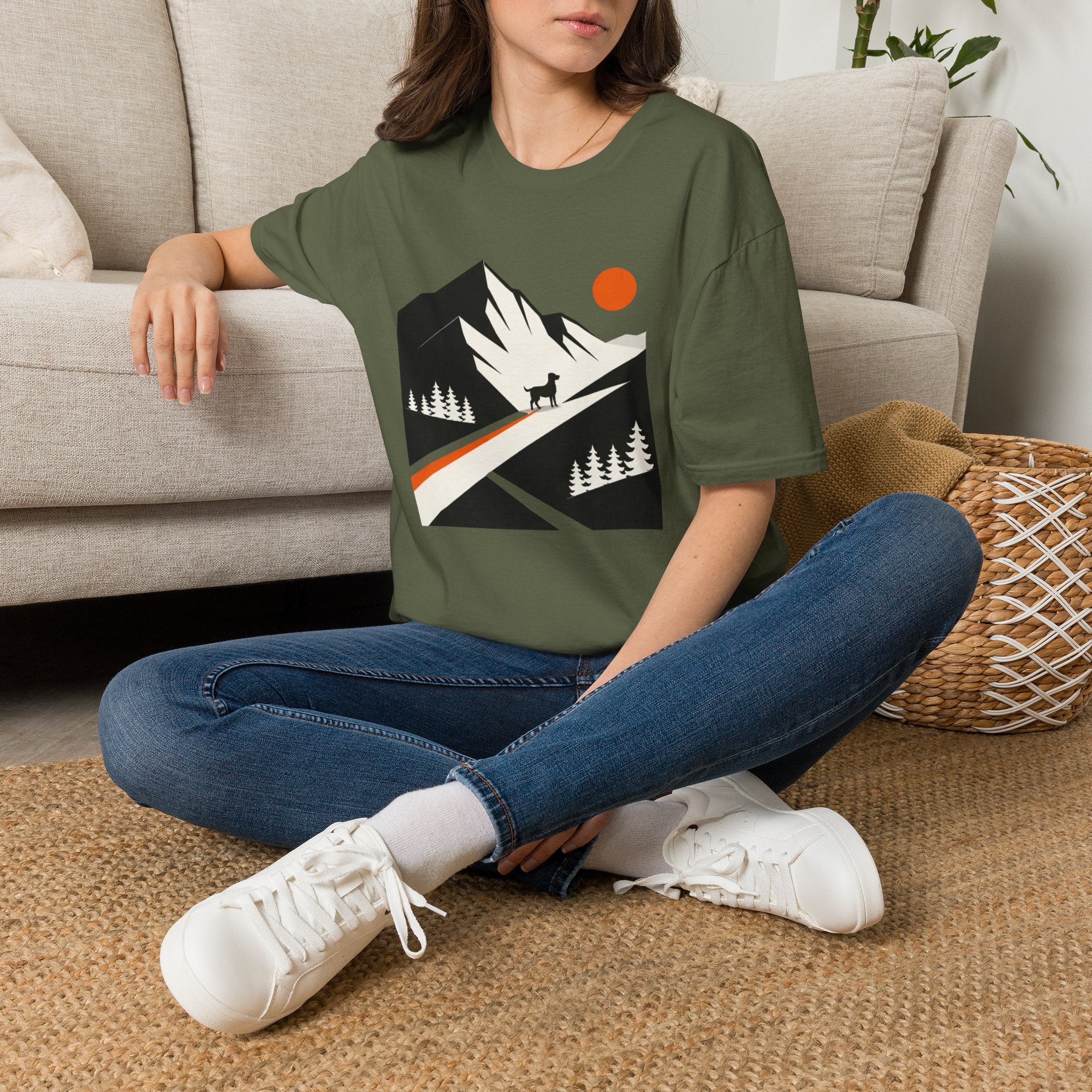 Alpine Path Dog T-Shirt