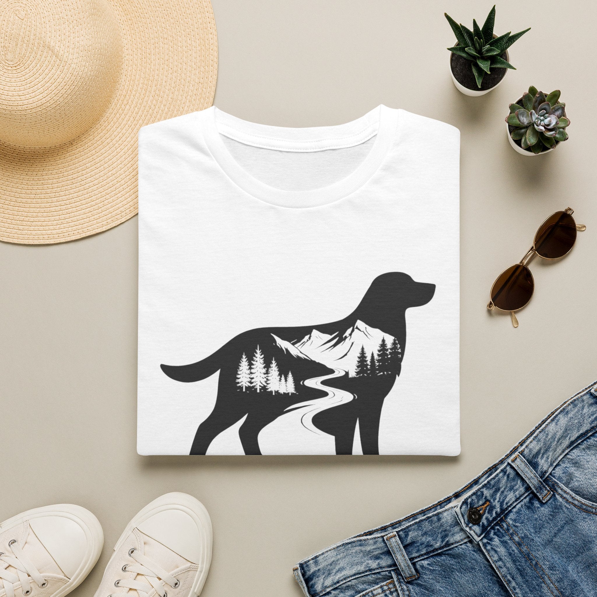 Mountain Trail Dog T-Shirt
