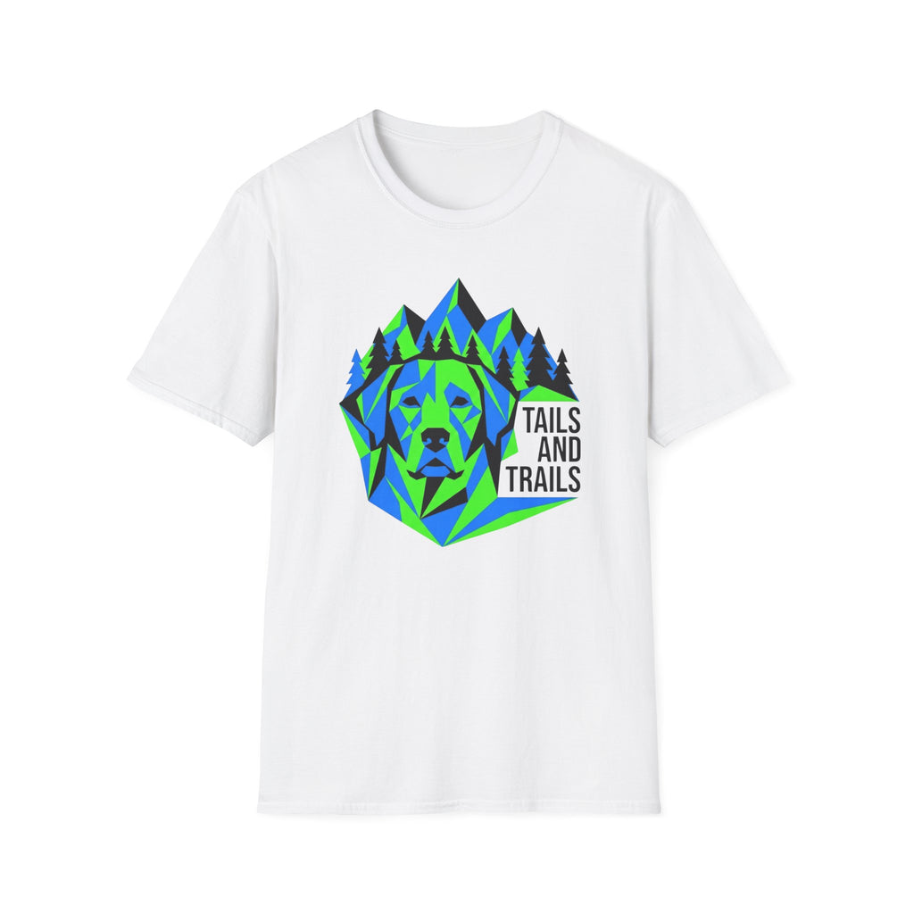 Abstract Geometric Dog T-Shirt