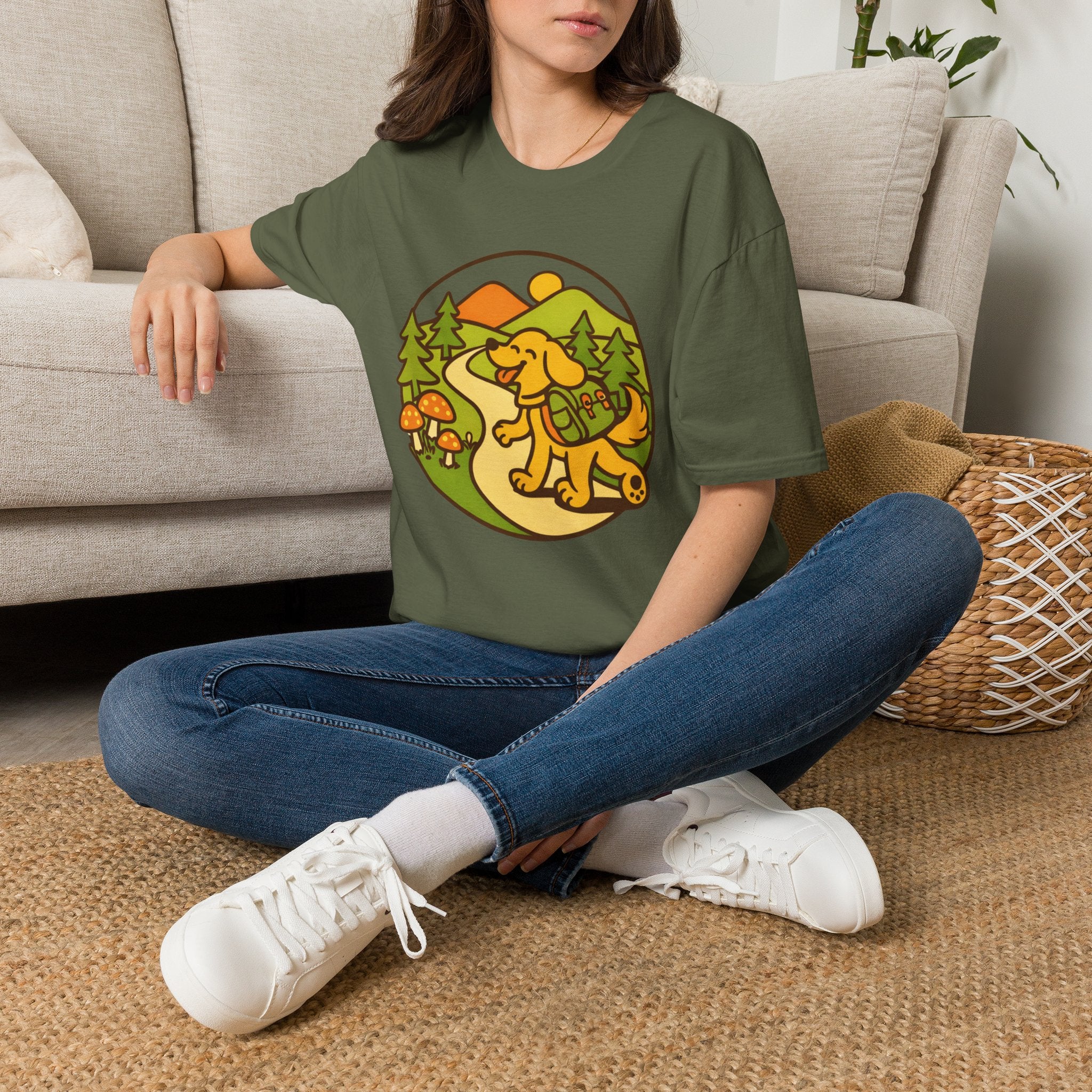 Happy Trail Dog T-Shirt