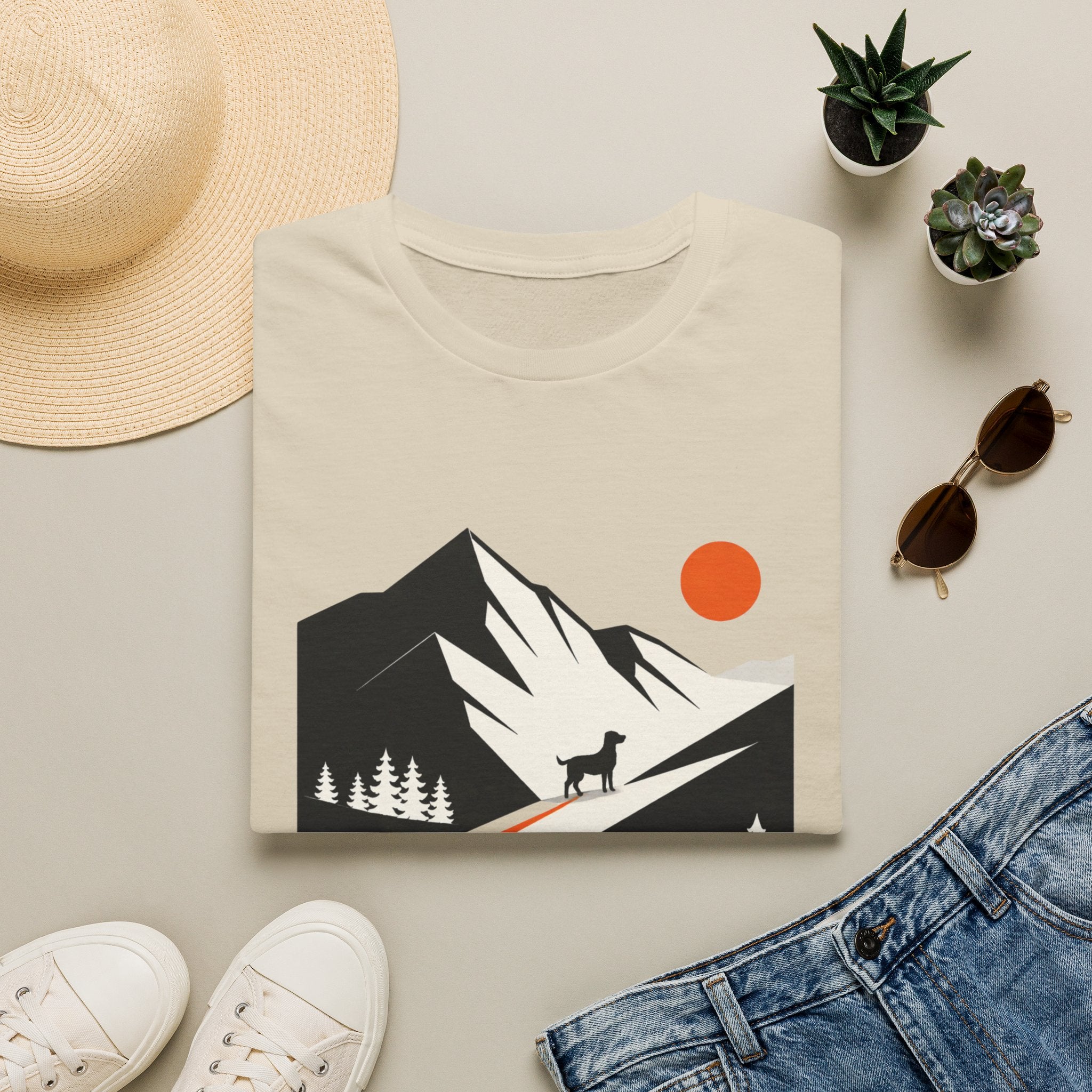 Mountain Road Dog T-Shirt
