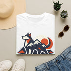 Geometric Dog Mountain T-Shirt