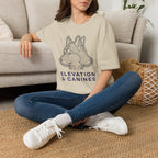 Topographic Dog Head T-Shirt