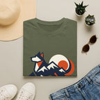 Geometric Dog Mountain T-Shirt