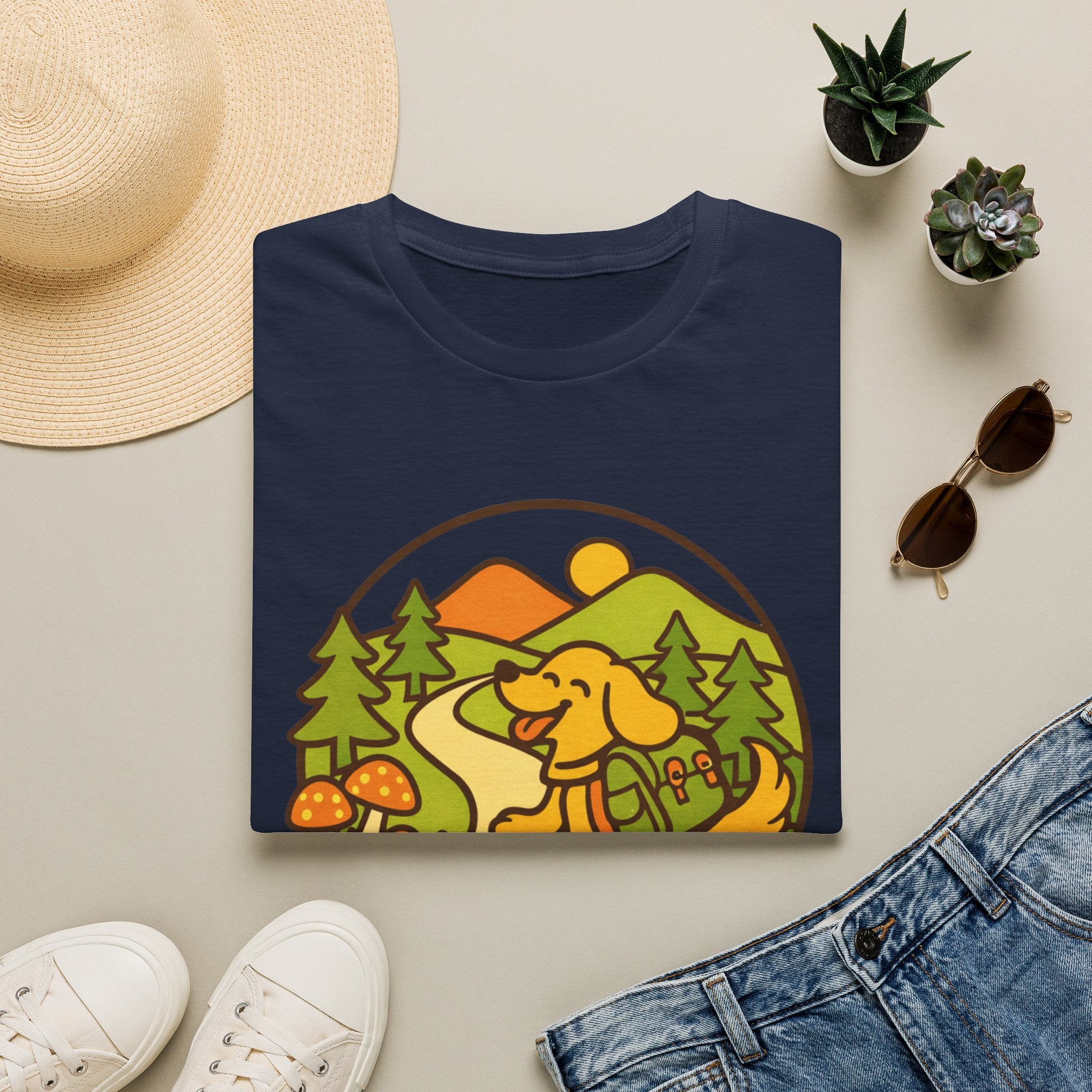 Happy Trail Dog T-Shirt