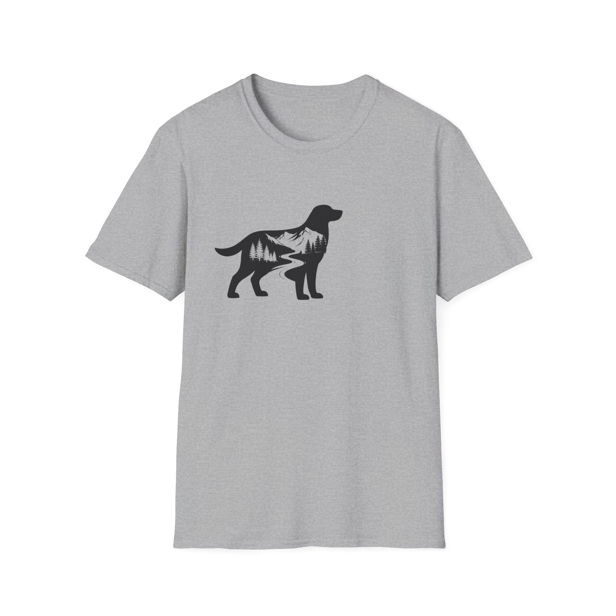 Dog Silhouette Foret T-Shirt