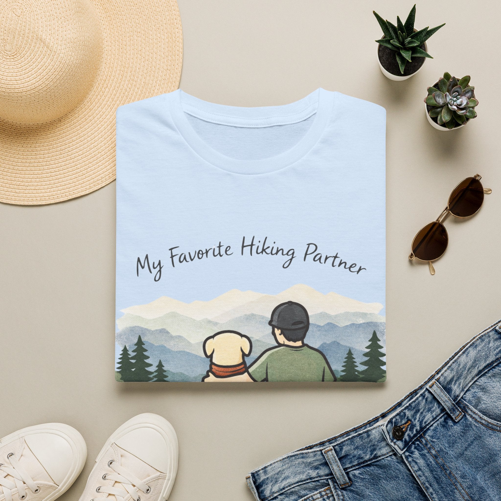 My Favorite HIking Partner T-Shirt