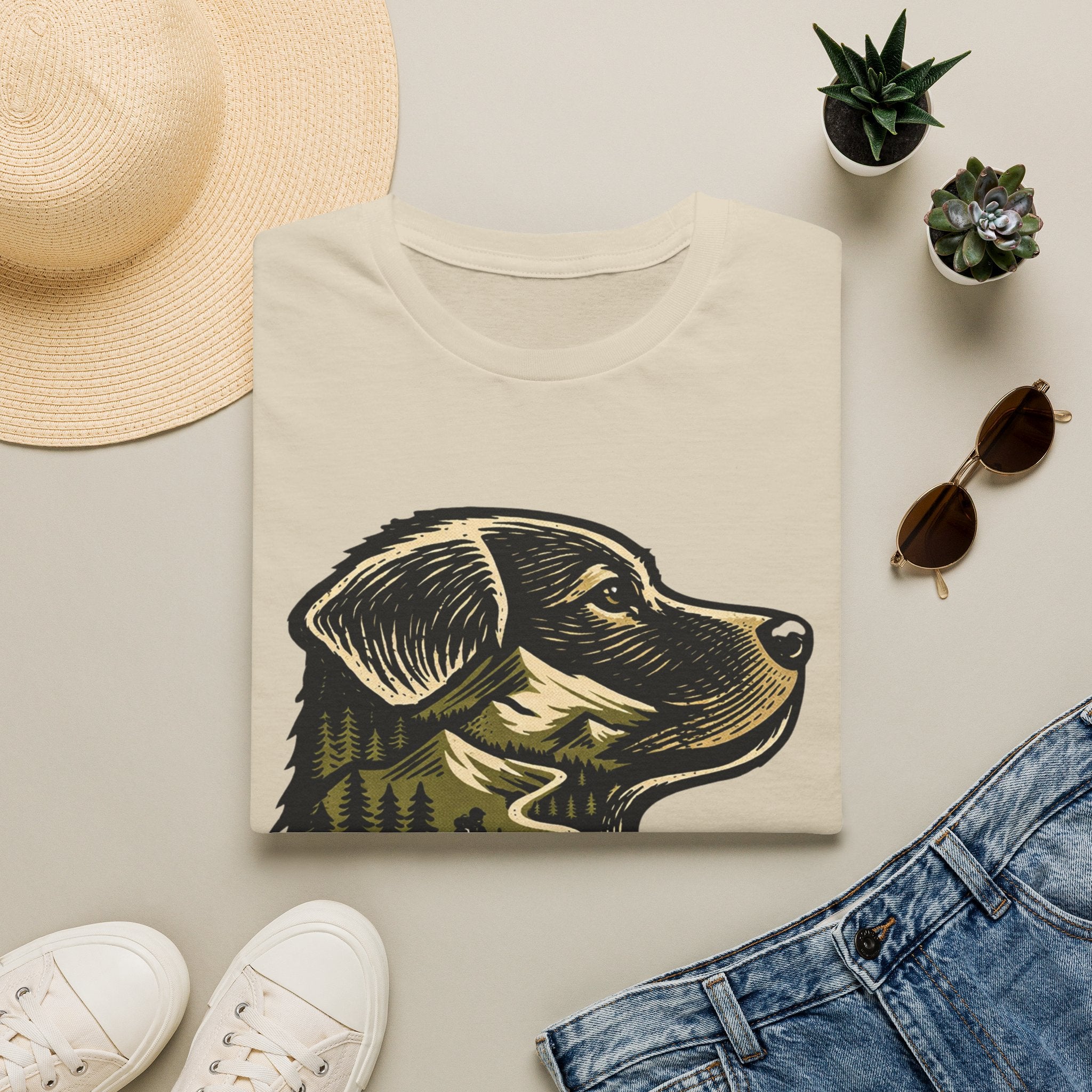 Mountain Trail Dog T-Shirt