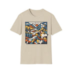 Geometric Mountain Dog T-Shirt