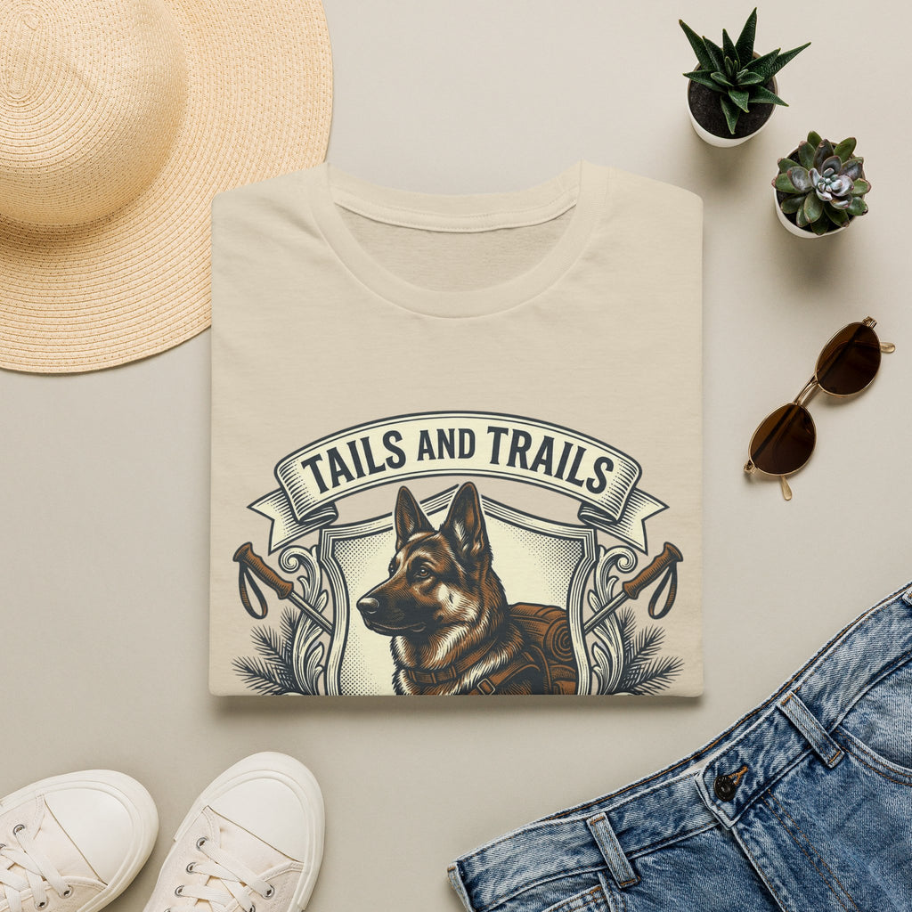 Tails and Trails Heraldic T-Shirt