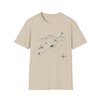 Topographical Trail Dog T-Shirt