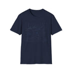 Topographical Trail Dog T-Shirt