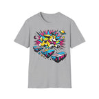 Neon Adventure Dog T-Shirt