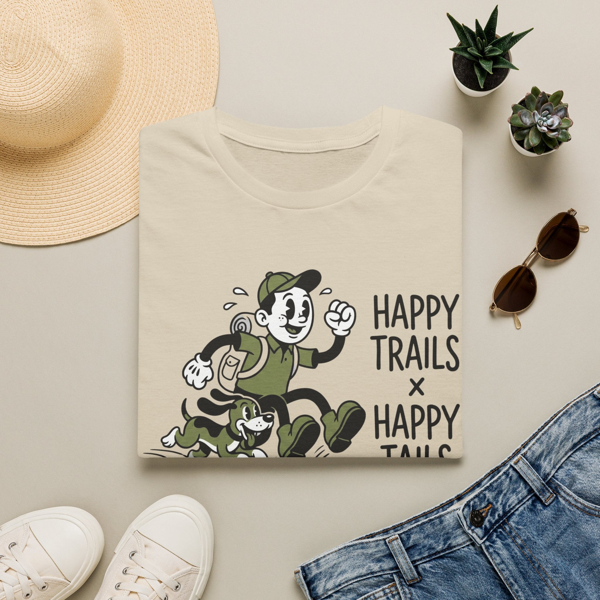 Happy Trails Tails T-Shirt
