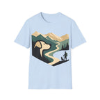 Minimalistic Dog Man Trail