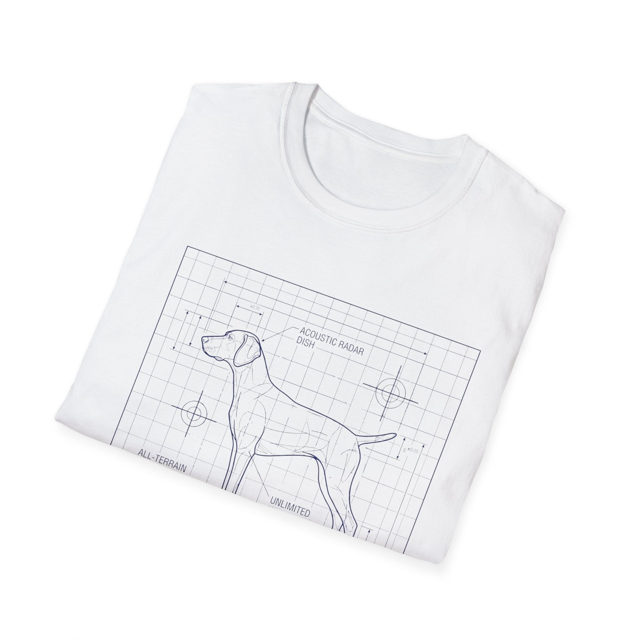 Canine Trail Unit BlueprintT-Shirt