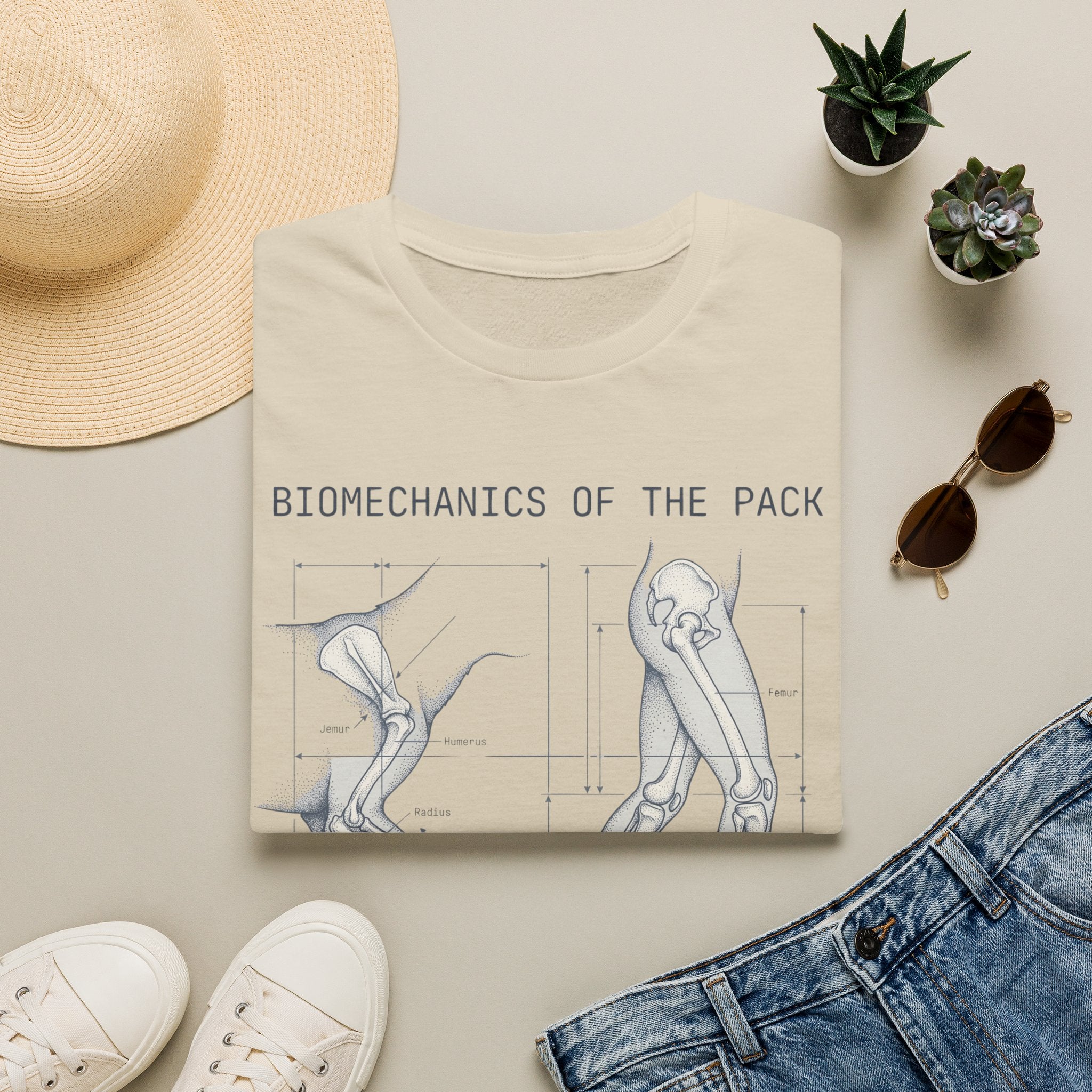 Biometrics of the Pack T-Shirt