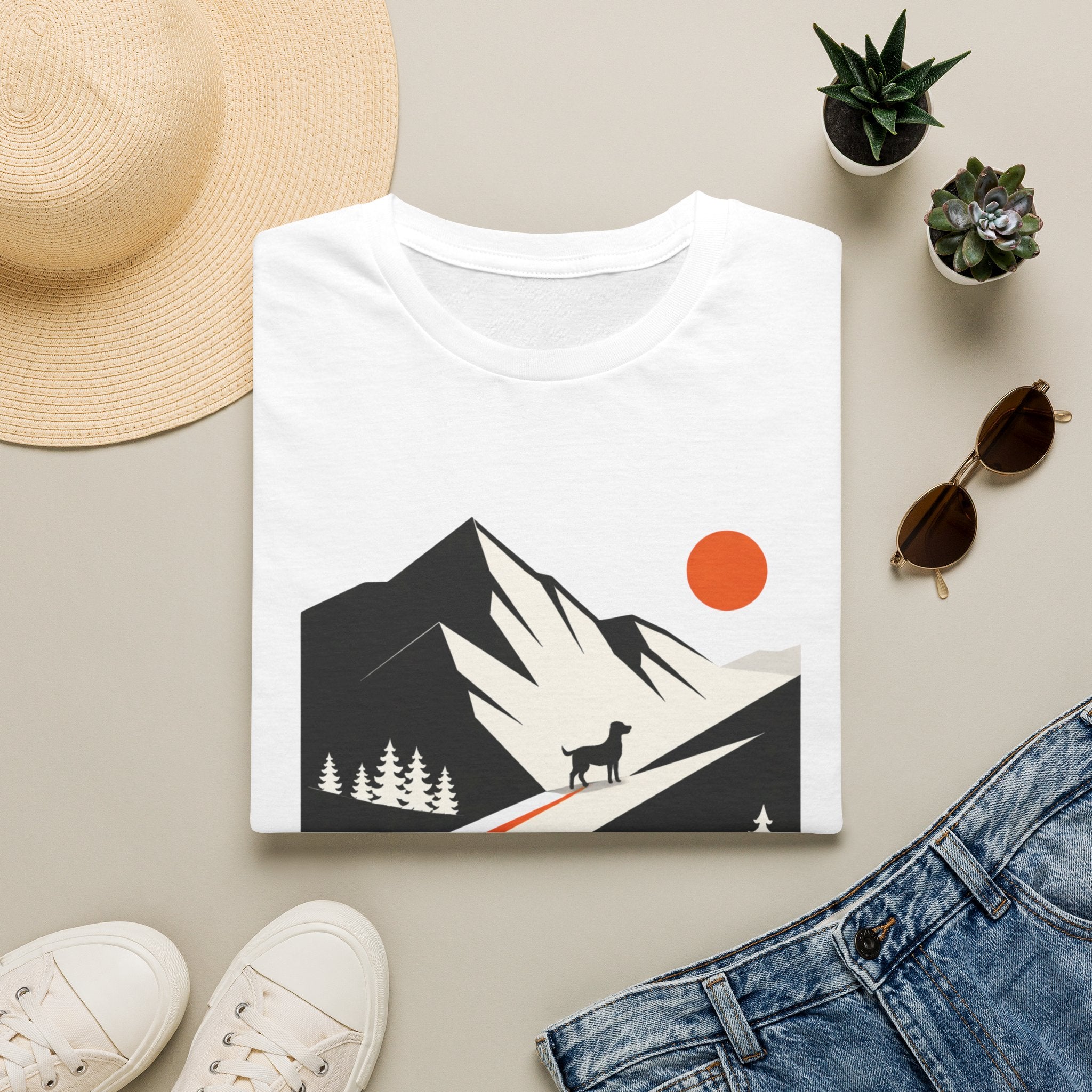 Alpine Path Dog T-Shirt