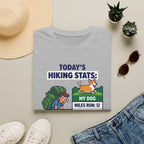 Hiking Stats Dog T-Shirt
