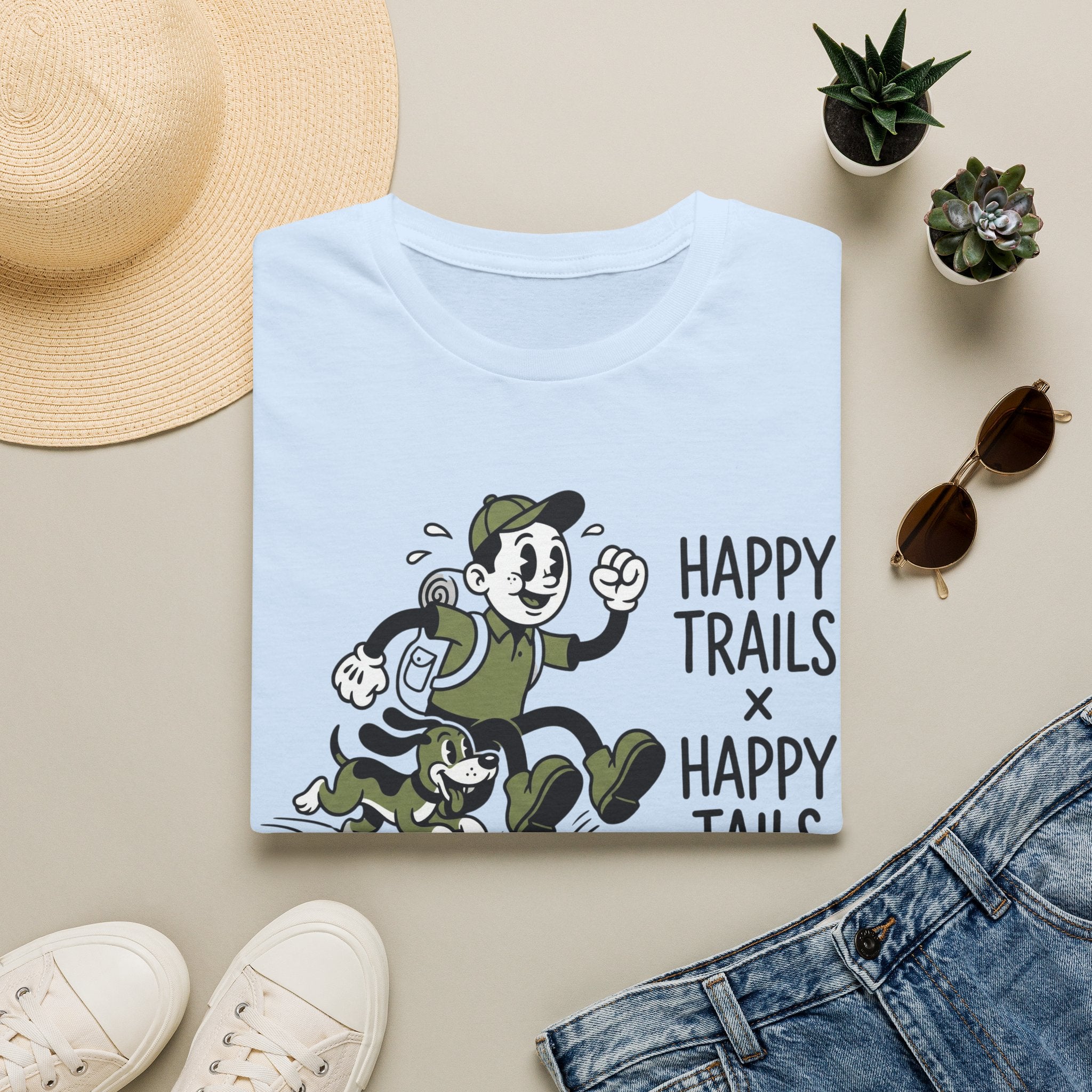 Happy Trails Tails T-Shirt