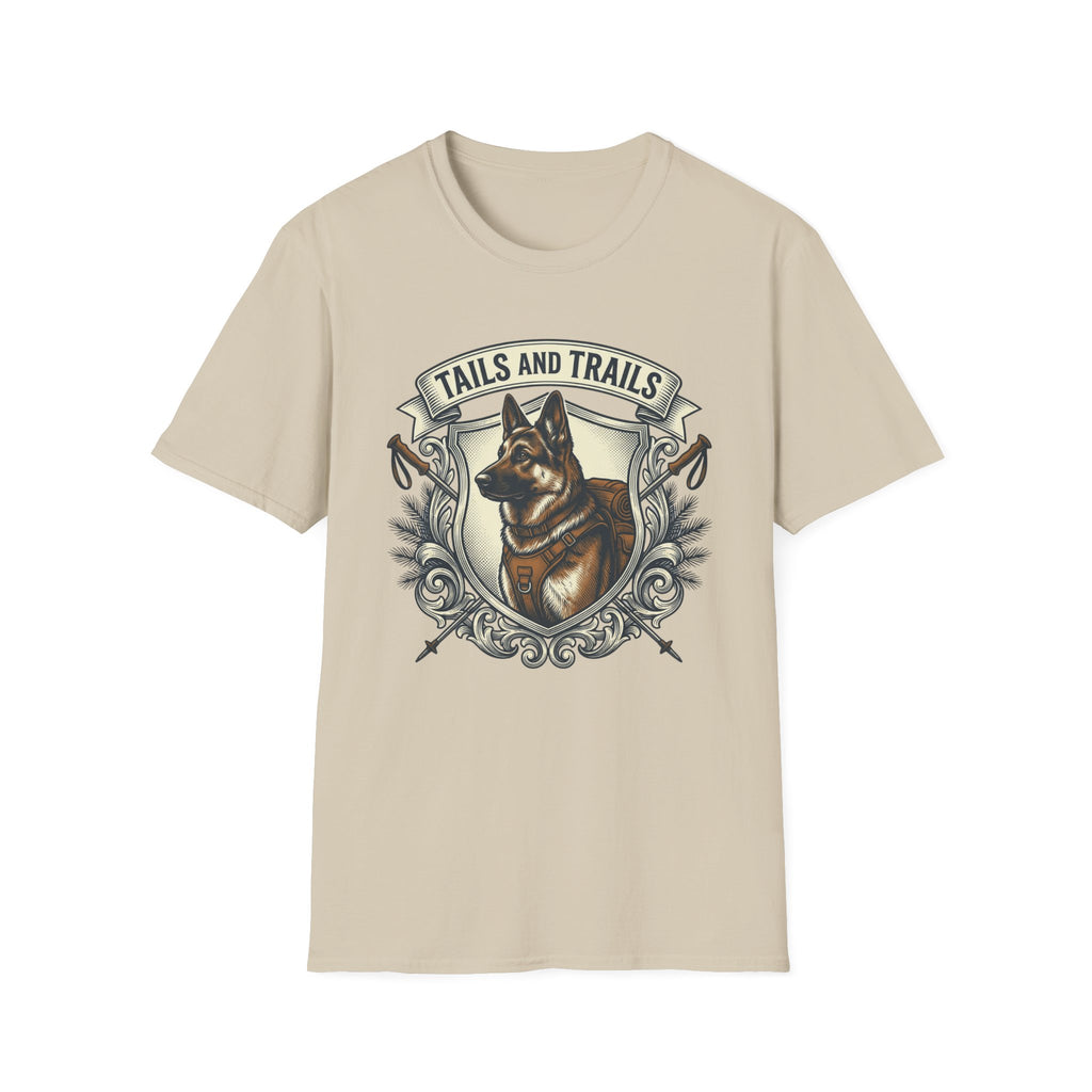Tails and Trails Heraldic T-Shirt