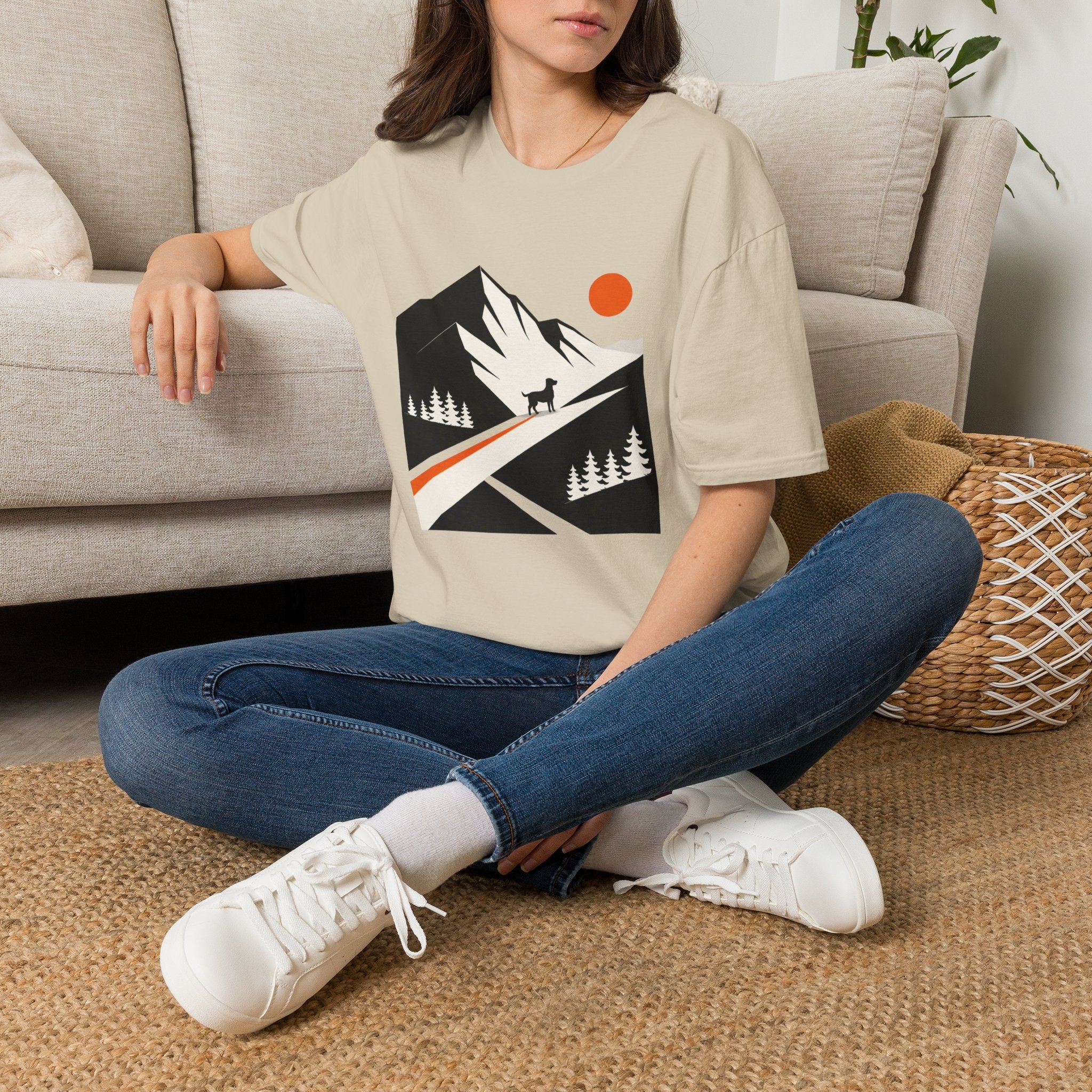 Mountain Road Dog T-Shirt
