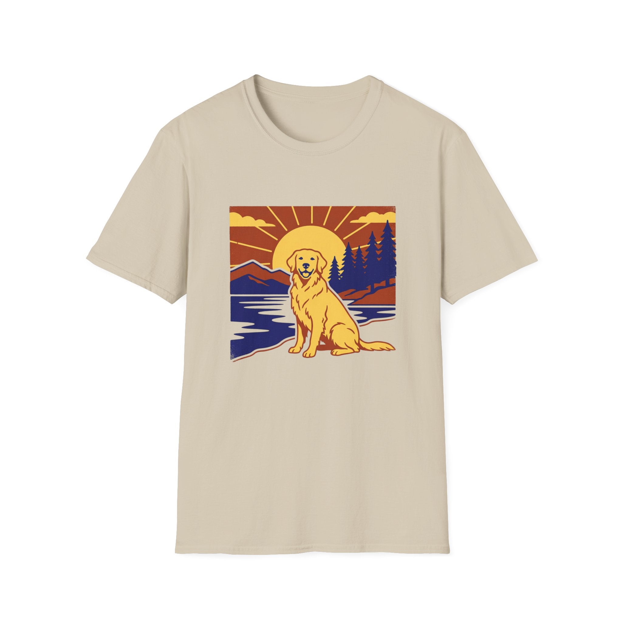 Sunset Mountain Retriever T-Shirt