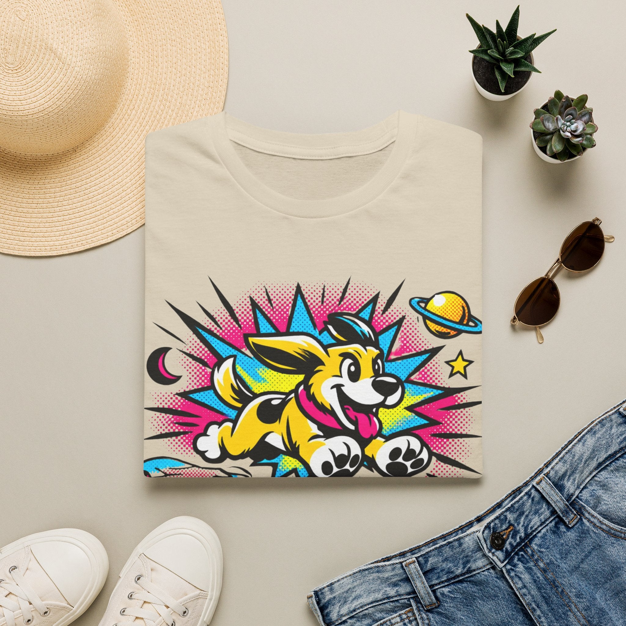 Cosmic Trail Dog T-Shirt