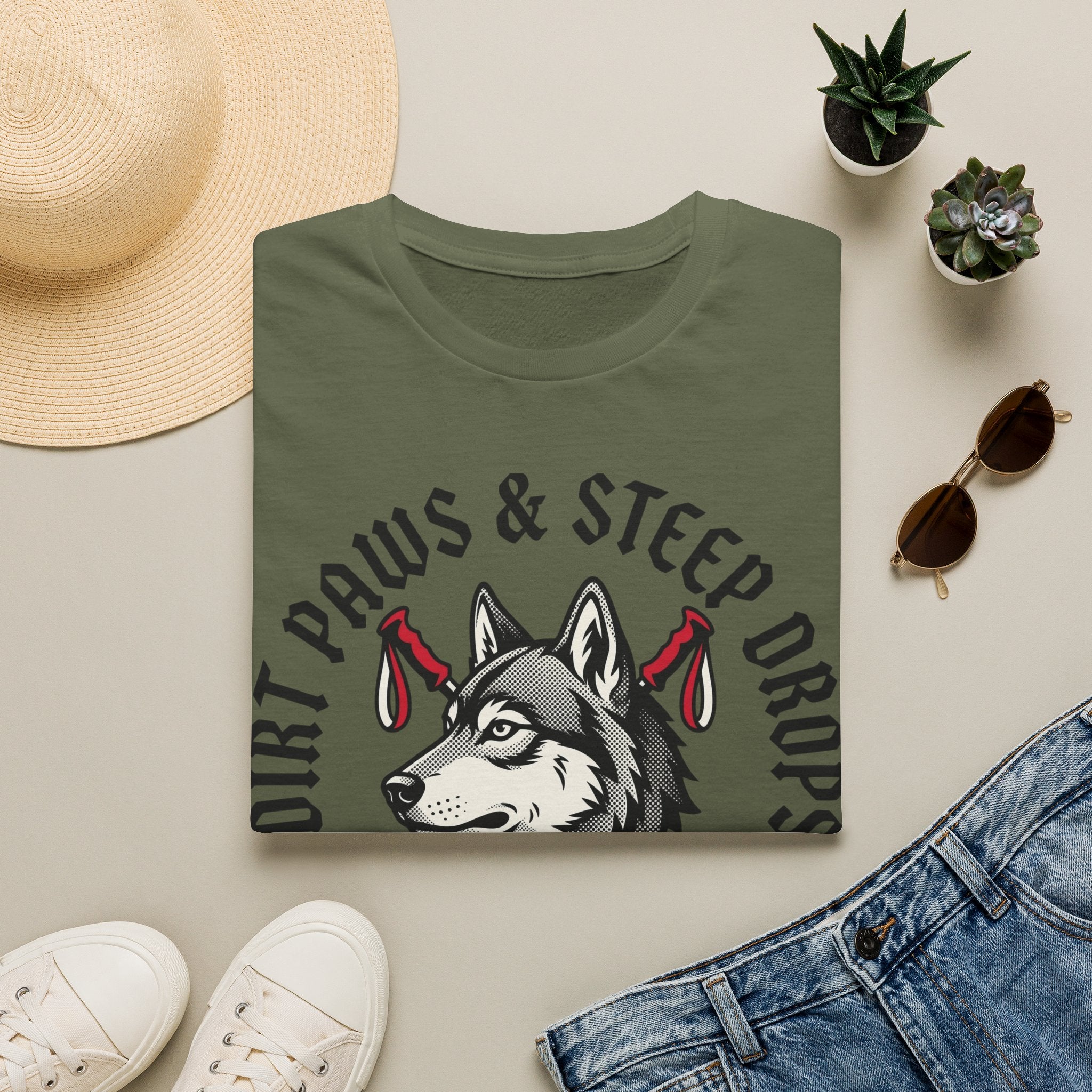 Dog Carabiner Graphic T-Shirt