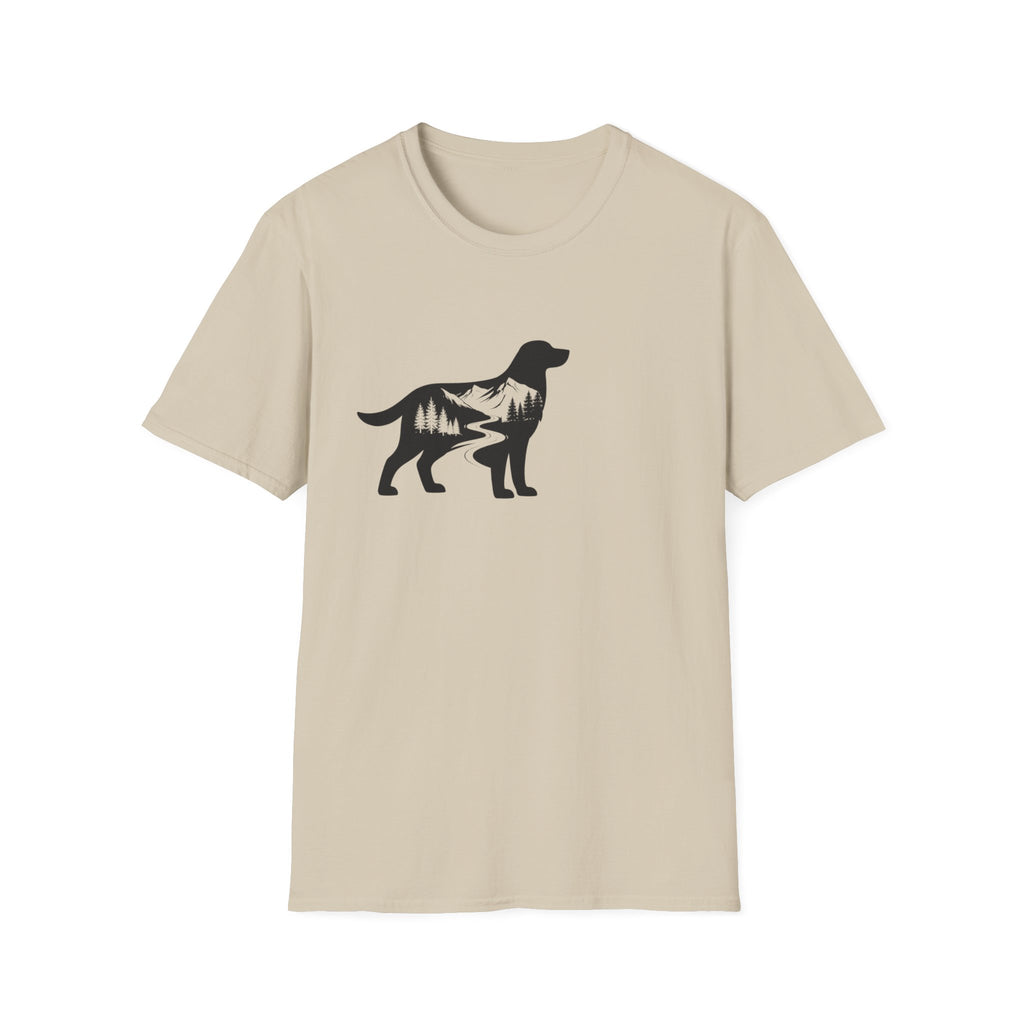 Dog Silhouette Foret T-Shirt