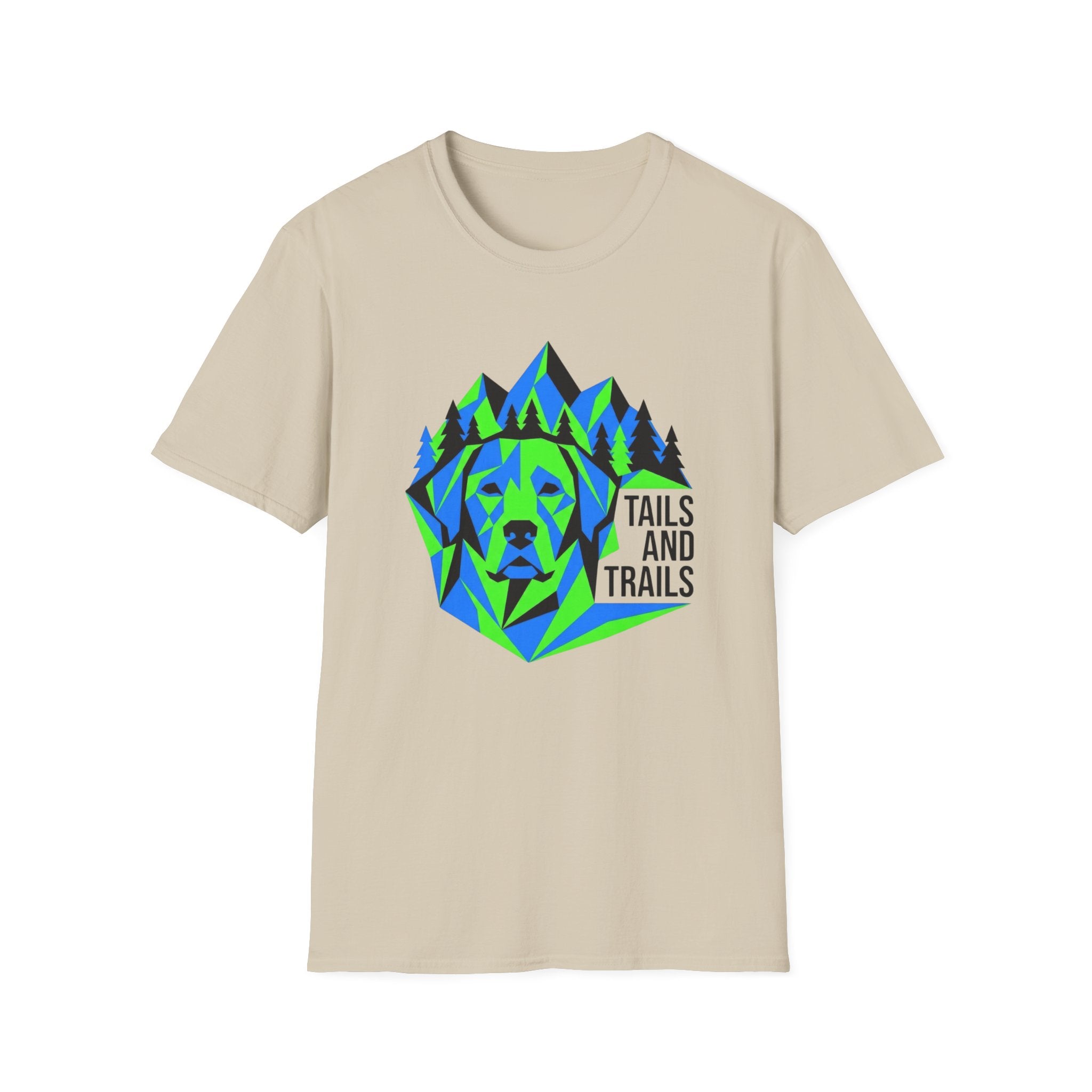 Abstract Geometric Dog T-Shirt