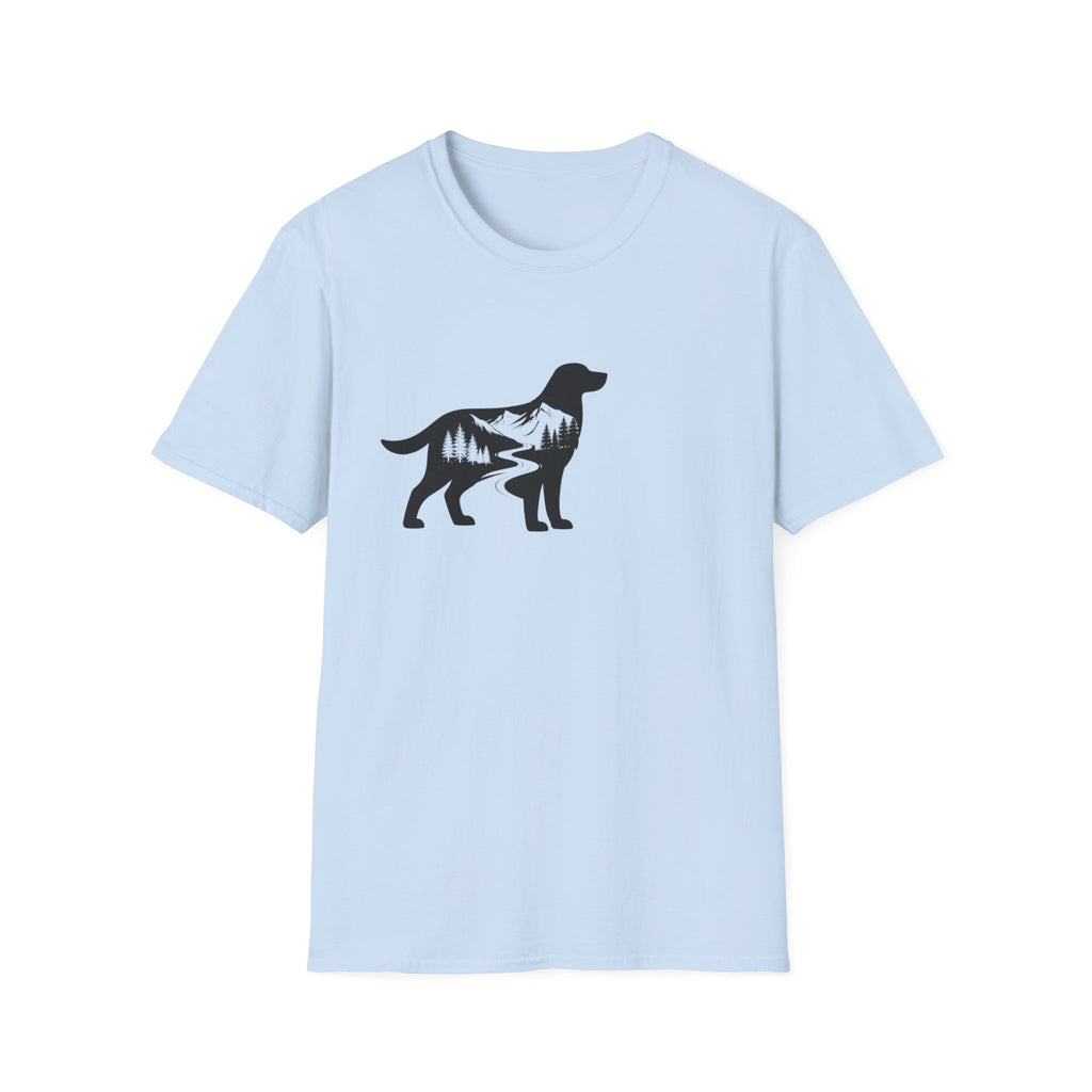 Dog Silhouette Foret T-Shirt