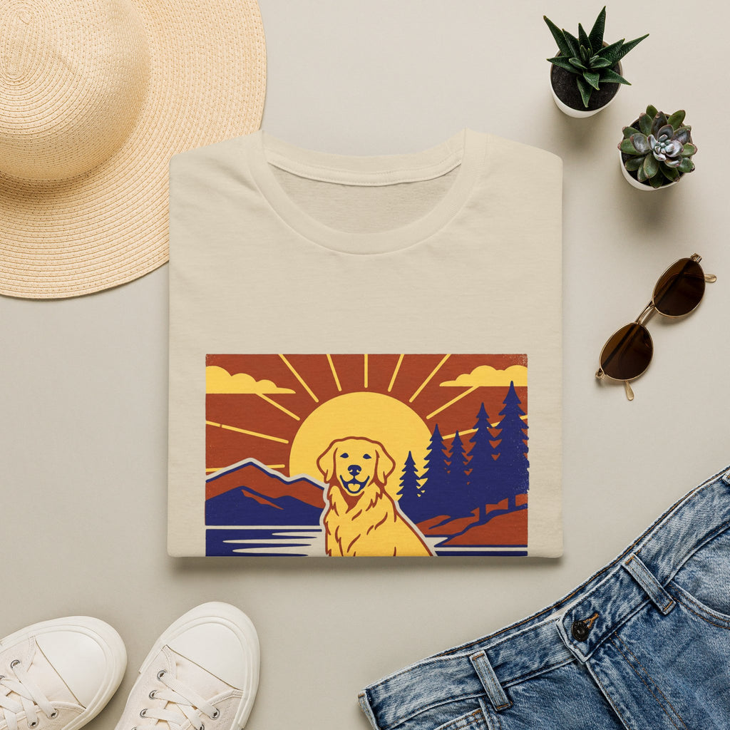 Sunset Mountain Retriever T-Shirt