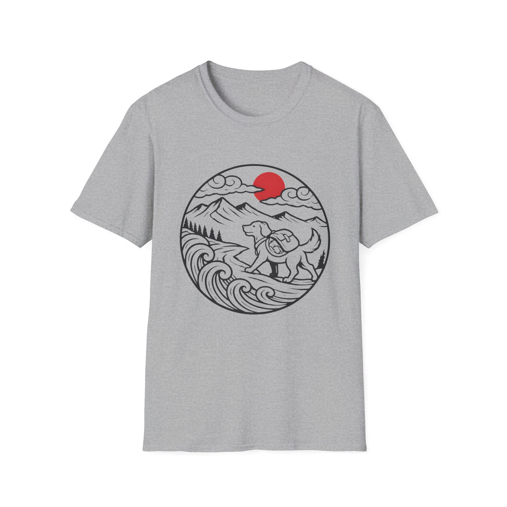 Moonlit Trail Dog T-Shirt