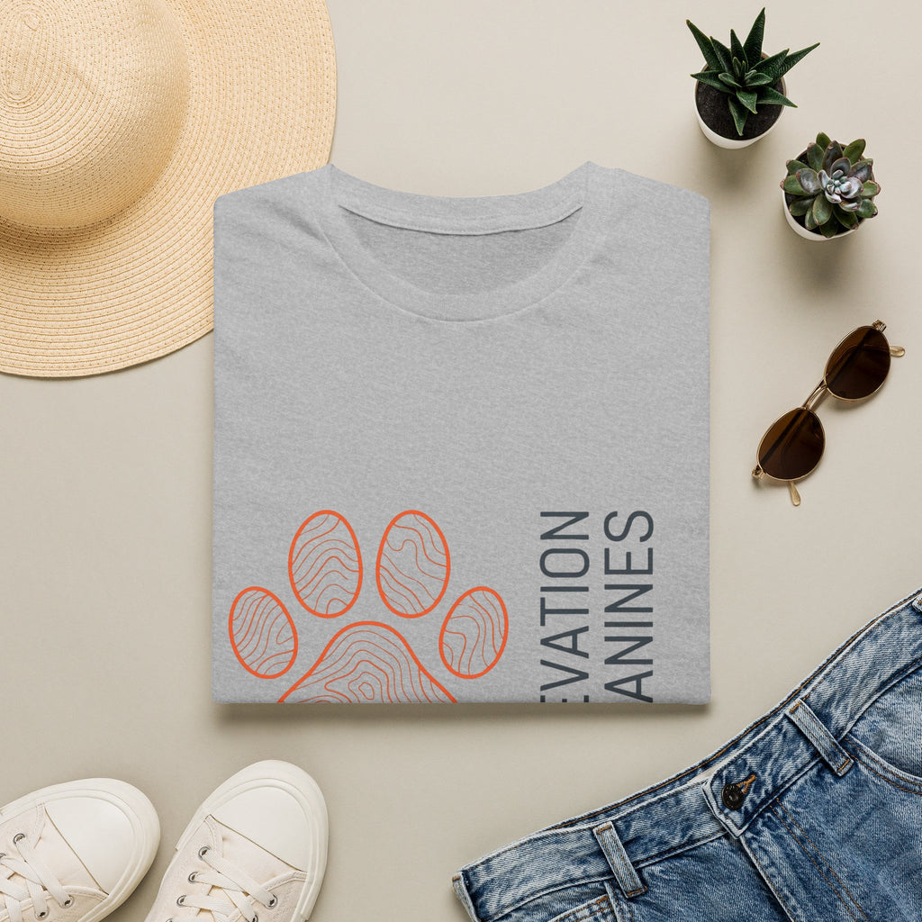Topographic Paw Print T-Shirt