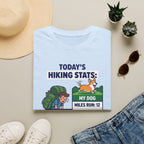 Hiking Stats Dog T-Shirt
