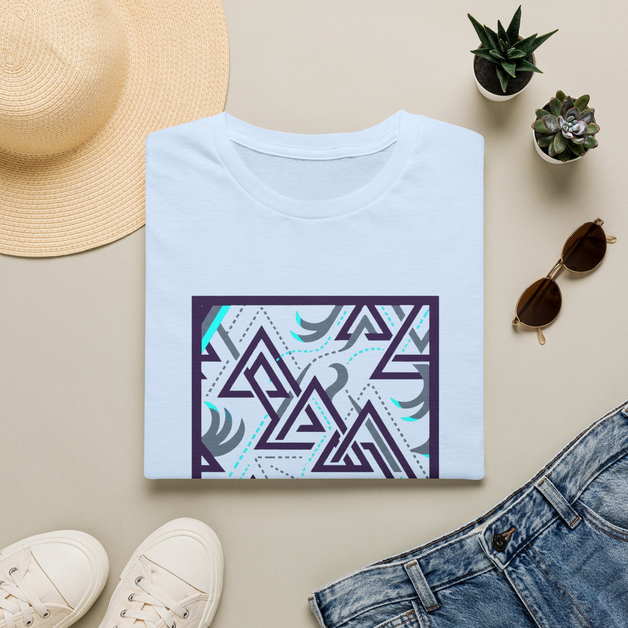 Movement Abstract T-Shirt