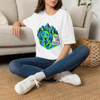 Abstract Geometric Dog T-Shirt