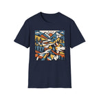 Geometric Mountain Dog T-Shirt