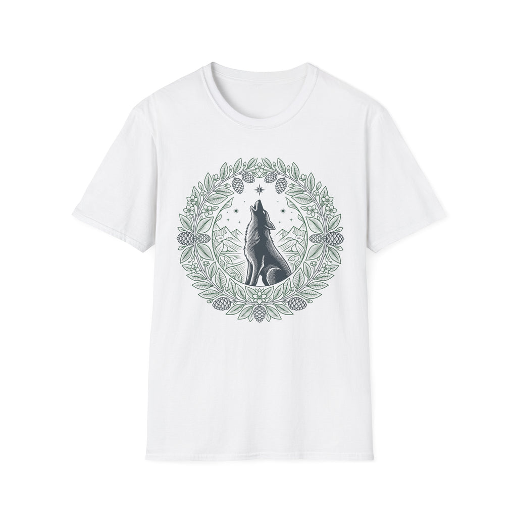 Moonlit Wreath Dog T-Shirt