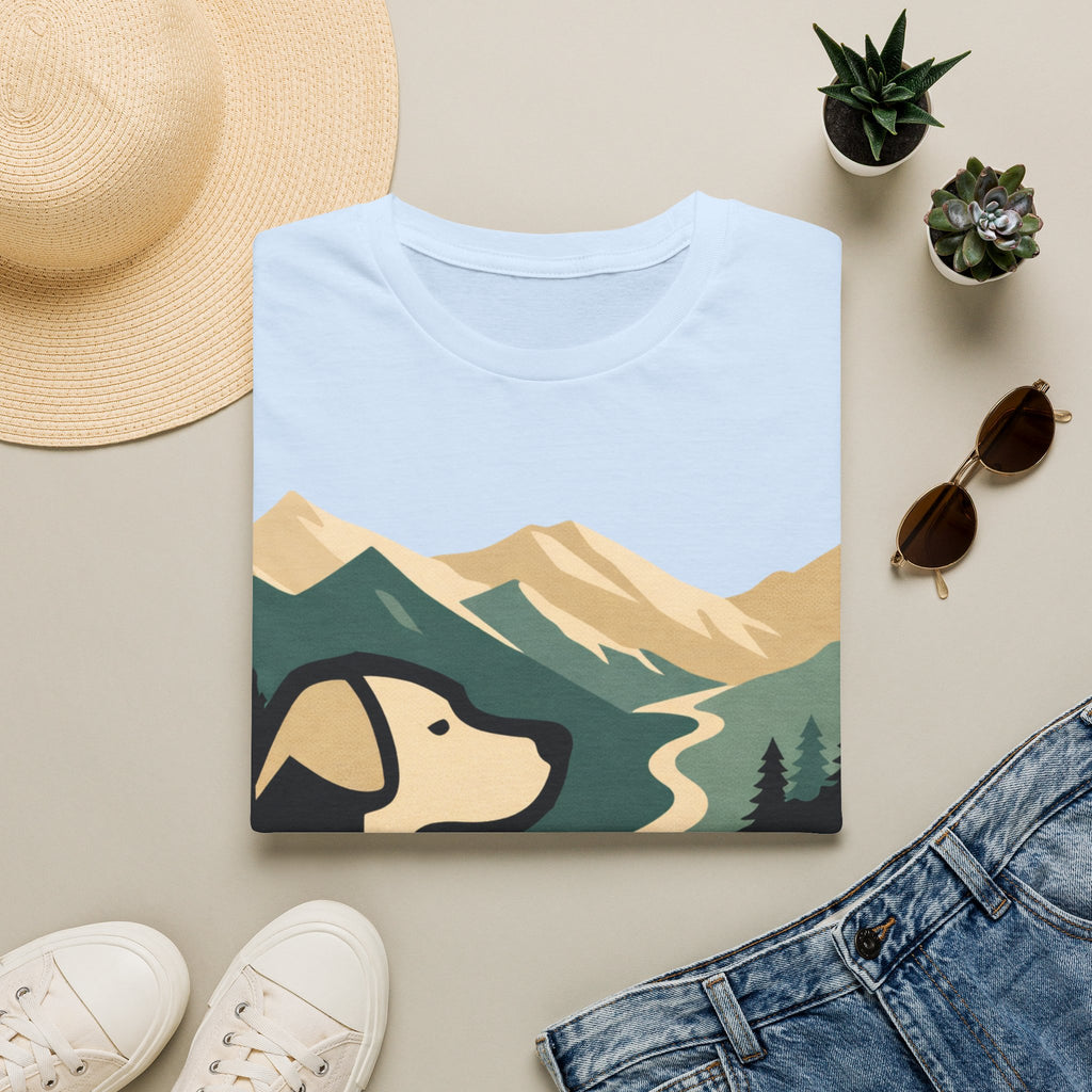 Minimalistic Dog Man Trail