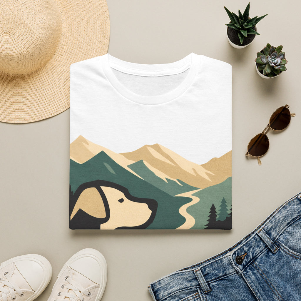Minimalistic Dog Man Trail