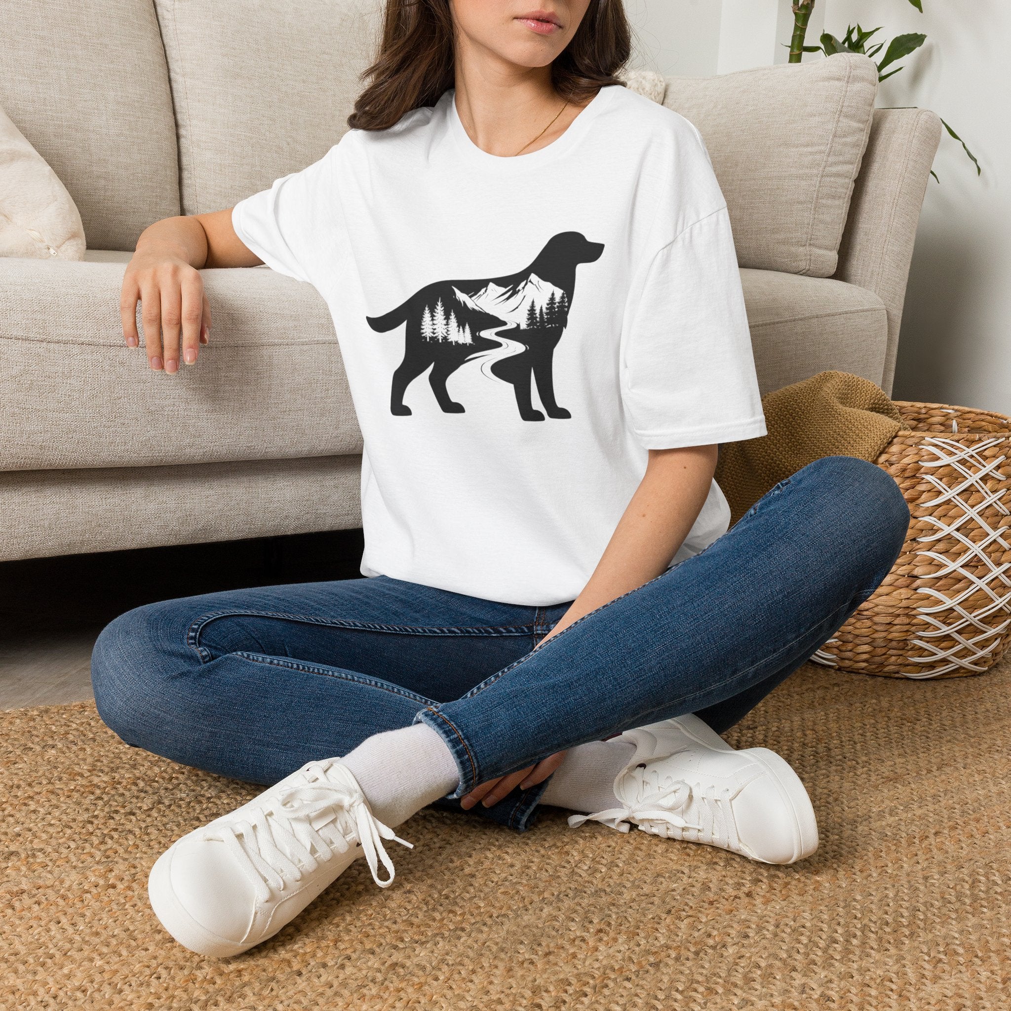 Mountain Trail Dog T-Shirt